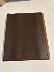 Dark Brown Soft Leather Menu Covers-_8.5”x11”—10 Covers