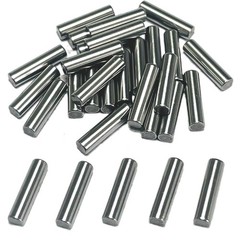 30PCS 1/8 X 1/2 Dowel Pins,1/8 Inch X 1/2 Inch Metal Dowel Pins,Shelf Pegs