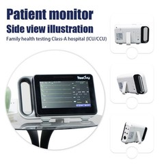 7‘’Vital Signs Monitor Patient Monitor ECG/NIBP/TEMP/RESP/SPO2/PR