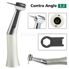 NSK Style Dental Low Speed Contra Angle Handpiece Push Fit FG 1.6mm Burs E-type