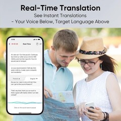AI Language Translator Device with Voice Cloning,GPT-Powered Real-Time Translate