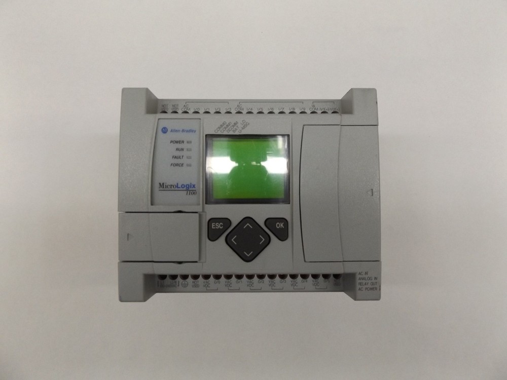 Allen Bradley Micrologix 1100 1763-L16AWA/B Logic Controller