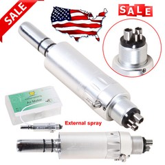 Slow Low Speed Handpiece Air Motor 4 Holes E-type Micromotor M4 Dental