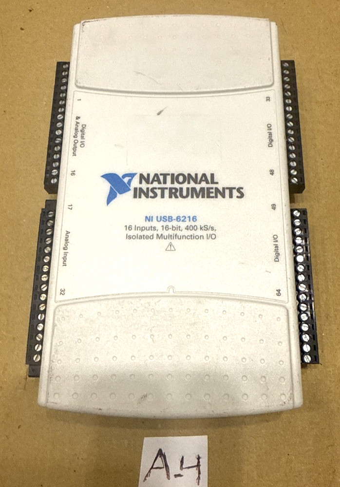 National Instruments NI USB-6216 Same As Pictures