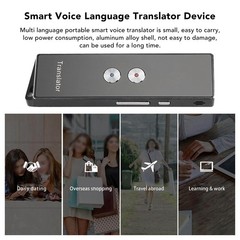 Handheld Smart Voice Translator 74 Languages 70 Accents (Black)