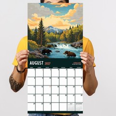 2027 National Parks-Art Wall Calendar