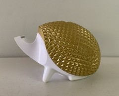 Scotch Hedgehog Tape Dispenser Gold Geometric 3M Fun Novelty Desk Top Modern