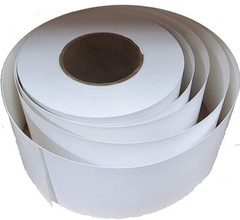 VisionTechShop ISHIDA 1821-B 64mm X 40m, Continuous Strip, Blank, 12 Rolls/Case