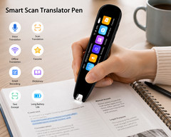 AI Smart Translator Pen Scanner, Voice & Text Translation Reader, Offline Device