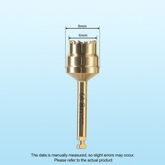 AZDENT Dental Diamond Burs Maxillary Sinus Llifting Surgery Drill Bone Shape Kit