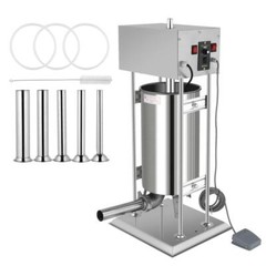 ROVSUN 15L Electric Sausage Stuffer Maker Commercial Sausage Filler Vertical New
