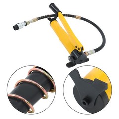 20Ton Hydraulic Cylinder For Jack Low Profile Porta Power Ram Single Acting+Pump