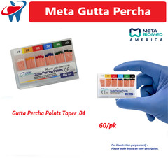 Gutta Percha Points Taper 0.4 / 0.6 /Standart, All Sizes Dental Endo Meta Biomed