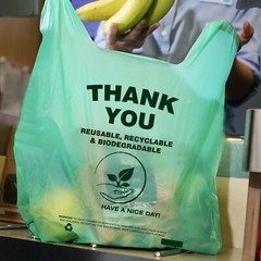 Biodegradable Thank You Carry-Out Bags 11.5×6.5×22 Shopping Bags T-Shirt Bags