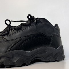Converse All Star Black Oxford Steel Toe Shoes Sneakers Womens US Size 10 M