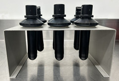 Beckman 331186 Bucket Holder Rack with Swing Rotor Bucket Tubes (6pcs) 100.0