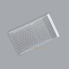 1000 PCS Small Bubble Bags 2.5″ x 3″ Inches_65 x 80+20mm Clear Packing Pouches