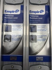 New Lot of 2 Empire Level 580-24 24″