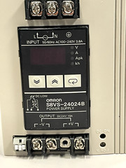 Omron S8VS-24024B, 24V DC Power Supply 240W 10A – Used Untested