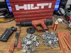 Hilti (DX A41) Nail Gun Magazine Attachment & Hard Case!