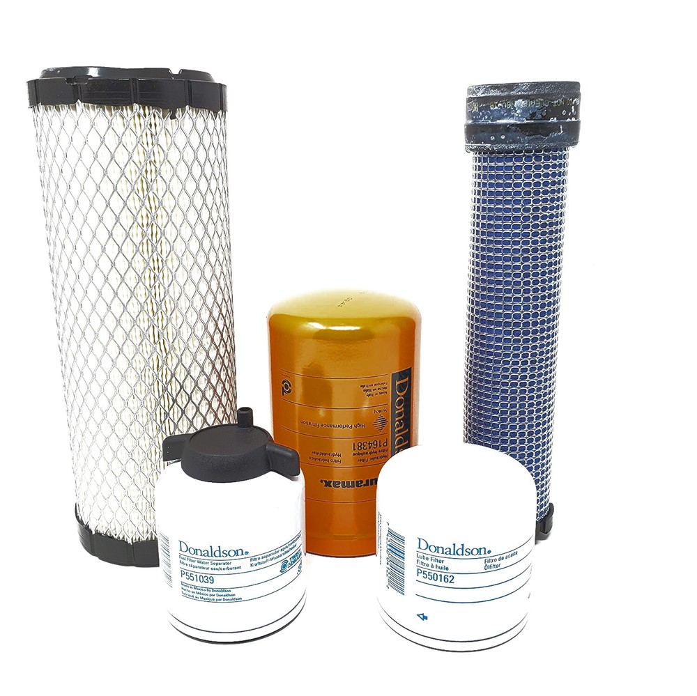 CFKIT Filter Kit Compatible with Bobcat S70 Skid Steer w/Kubota D1005-E Eng.