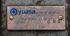 Yuasa 550‑212/003 Tilting Rotary Table – 12” Diameter