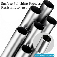 Aluminium Tube 1mm Thickness 3 mm – 40 mm OD Straight 300mm/500mm Length