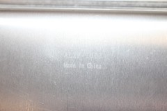 Professional Winco ALXP1013 1/4 Sheet 20 Gauge Aluminum Sheet Pan Baking Tray