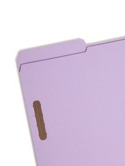 Smead Fastener File Folder 2 Fasteners Reinforced 1/3-Cut Tab Legal Size