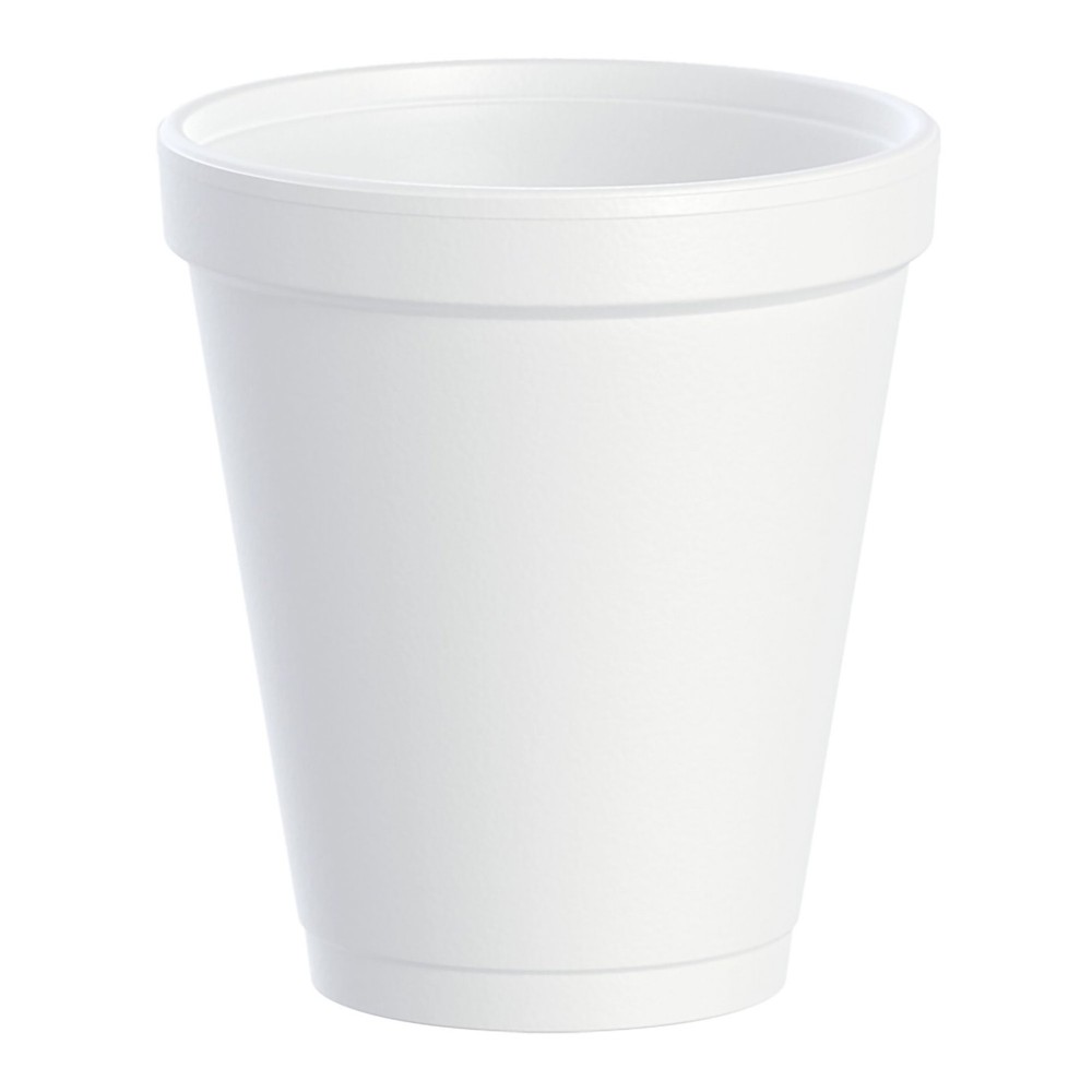 RJ Schinner Co Dart White Styrofoam Drinking Cup, 8-ounce capacity (40/CS)