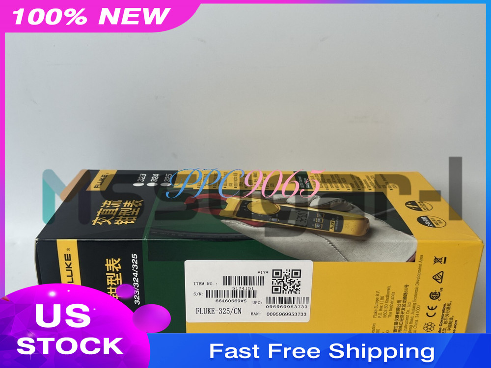 Fluke 325 True RMS DC AC Current and Voltage Tester Capacitance Clamp meter
