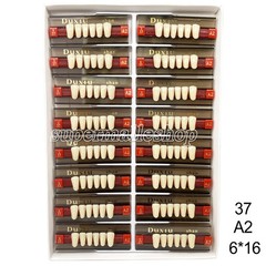 Dental Acrylic Denture Resin Teeth Upper Lower Full Set Shade A1/A2/A3 3/8/16 SD