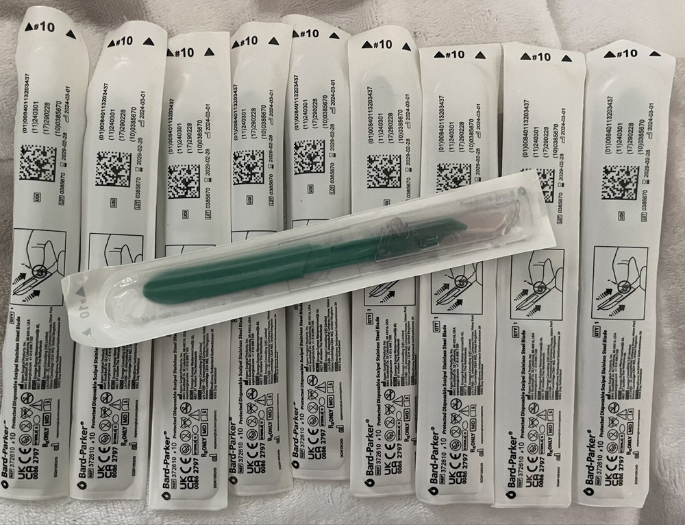 Bard-Parker 372610 X10 Disposable Scalpel #10 (10 Units Per Order)