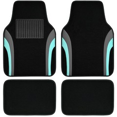 CAR PASS Leather Waterproof Car Floor Mats Set of 4 – Universal Fit