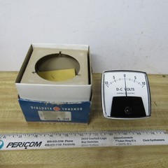 METER PANEL DC VOLTAGE 3V 6V 10V 20V 50V 150V 200V 300V 500V