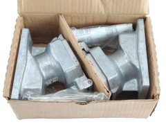BOX OF 2 CROUSE-HINDS ENR5201 Receptacle 2p 3w 20a Amp 125v-ac new