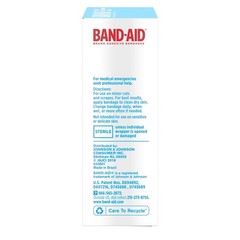 Band-Aid Brand Water Block Waterproof Tough Adhesive 20 Count (Pack of 1)