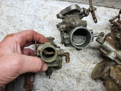 Vintage Zenith Updraft Carburetors, Used lot of 6 L51E. L806, 12553, Lz63-11