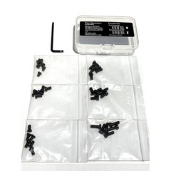 #6-48 Screw Set | 36 Pcs of 6-48 Screws: 6mm, 8mm, 10mm for Precision Tools