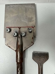 Hilti TE 50-AVR Combihammer SDS-Max Rotary Hammer Drill + 2 Chisels TESTED WORKS