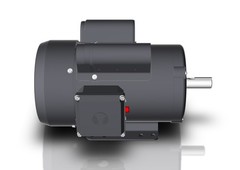 Techtop Electric Motor 2 HP 1800 Rpm 1-PH 115/208-230 Volt 145T Frame