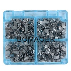 1-10Boxes Orthodontic tube 2nd molar bonding n-conv Dental roth 0.022 50sets/box