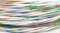 M27500-20RC4U00 20/4 Silver-Coated Copper PTFE Insulated Twisted Quad, 20ft