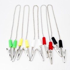 10 Pack Patient Bib Clips Chains Napkin Holder Assorted Dental Tattoo Medical