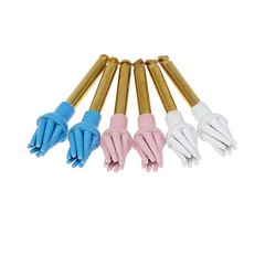6 Dental Composite Resin Polishing Wheel Kit Spiral Flex Burs Fine/Medium/Coarse