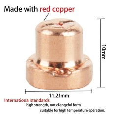 20pcs/Set Consumables Plasma Nozzles Cutter CUT 40/50 Cutting Electrodes Tips