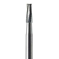 DynaCut FG #700L Taper Fissure Crosscut Carbide Bur, 1.0mm, 100/Pk