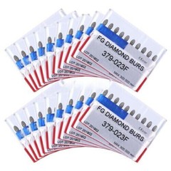 Dental Diamond Burs #379-023F/368-023F Egg Fine Cutting Gritting High Speed Grip