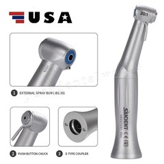 NSK Style SG20 Dental Implant 20:1 Contra Angle Push Button Surgical Handpiece