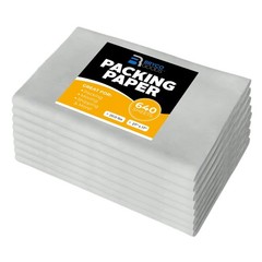 Bryco Goods Packing Paper Sheets for Moving | 27″ x 17″ (640 Sheets), White